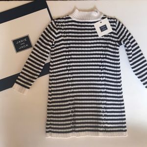 Janie and Jack sweater dress size 6-12 months NWT